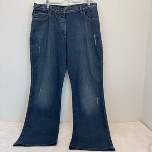 Marina Sport/ Marina Rinaldi Wide Leg Jeans – 25